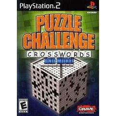 Puzzle Challenge Crosswords And More - PlayStation 2 (LOOSE) -