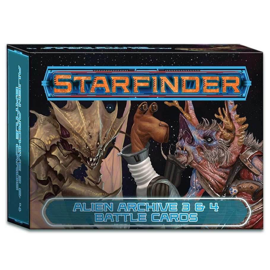 Starfinder: Alien Archive 3 & 4 Battle Cards -