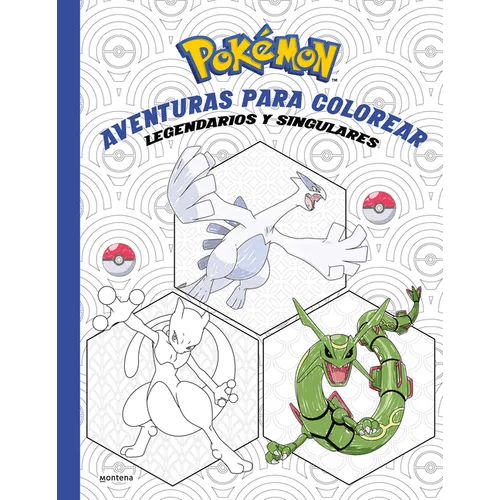 Pokémon. Aventuras Para Colorear: Legendarios Y Singulares / Pokémon Coloring Adventures #2: Legendary & Mythical Pokémon - Paperback -