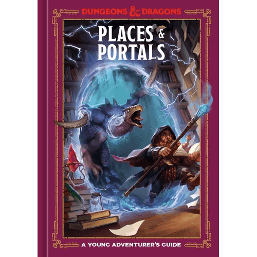 Places & Portals (Dungeons & Dragons): A Young Adventurer's Guide - Hardcover -