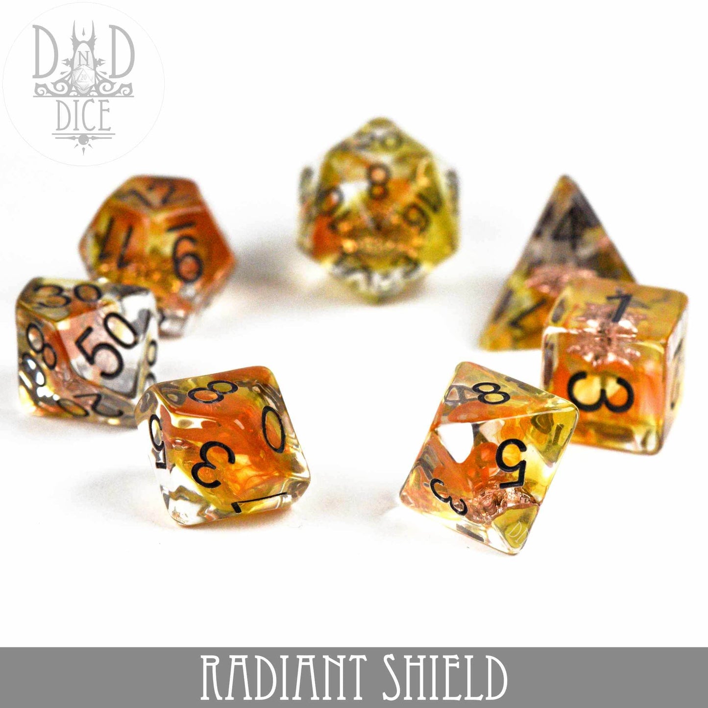 Radiant Shield Dice Set -