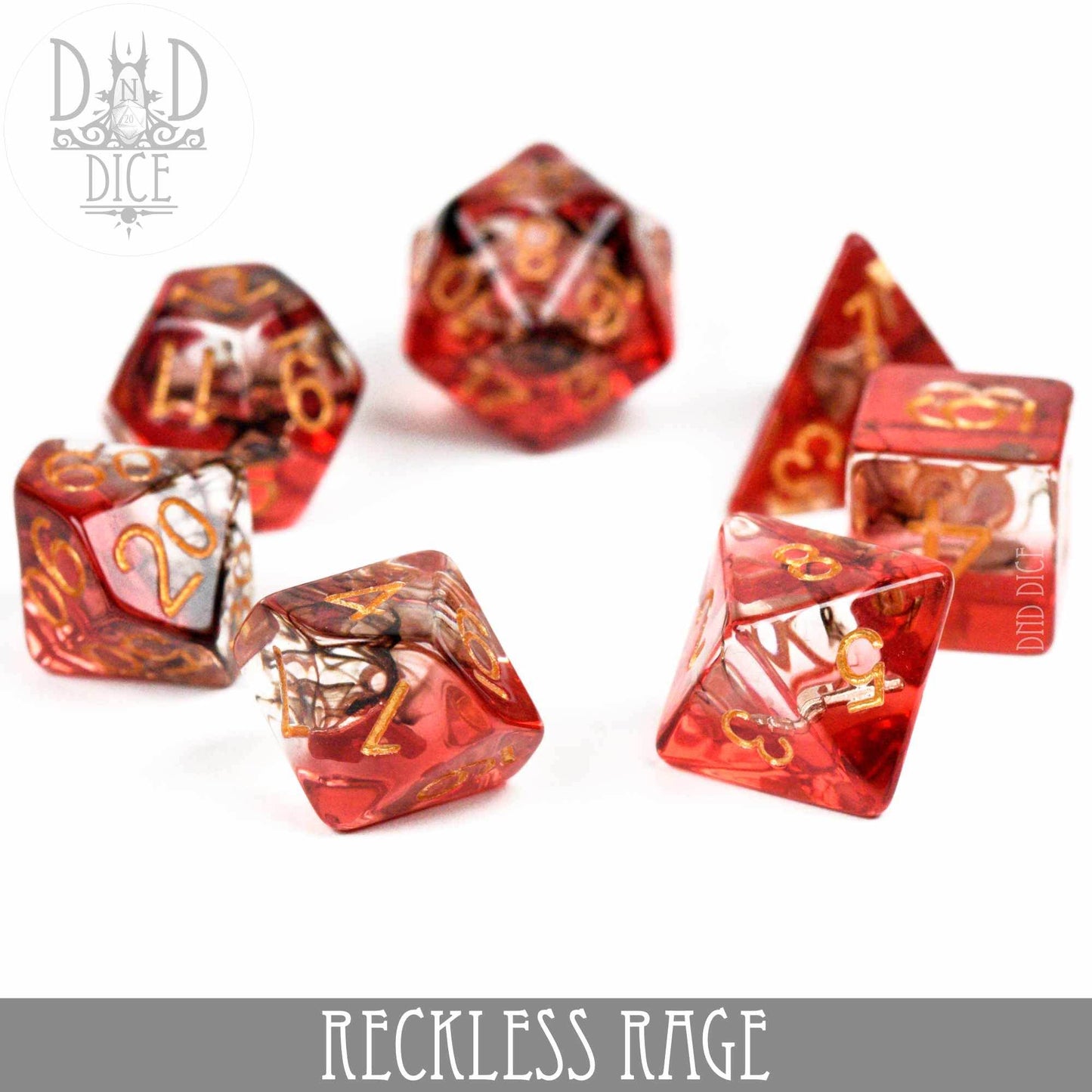Reckless Rage Dice Set -