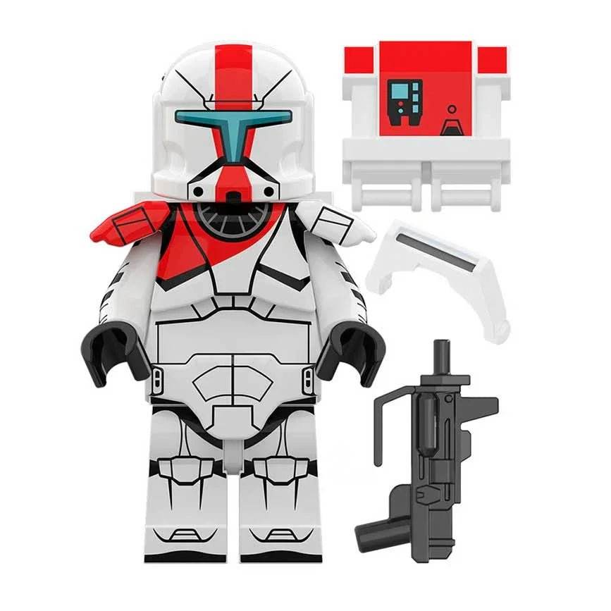 Red Commando Clone trooper -