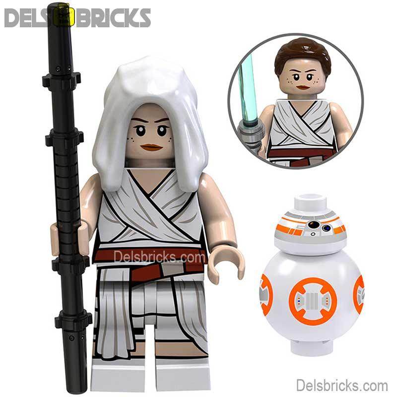 Rey Skywalker NEW Lego Star Wars Minifigures Custom Toys -