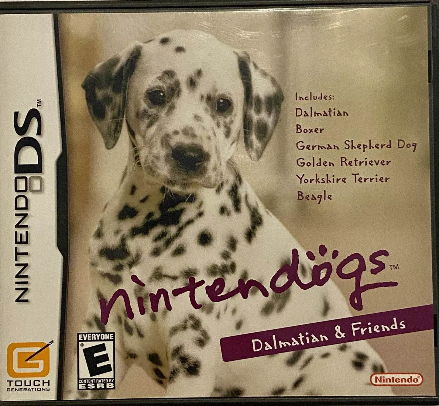 Nintendogs: Dalmatian & Friends (Nintendo DS) - Game Manual Only