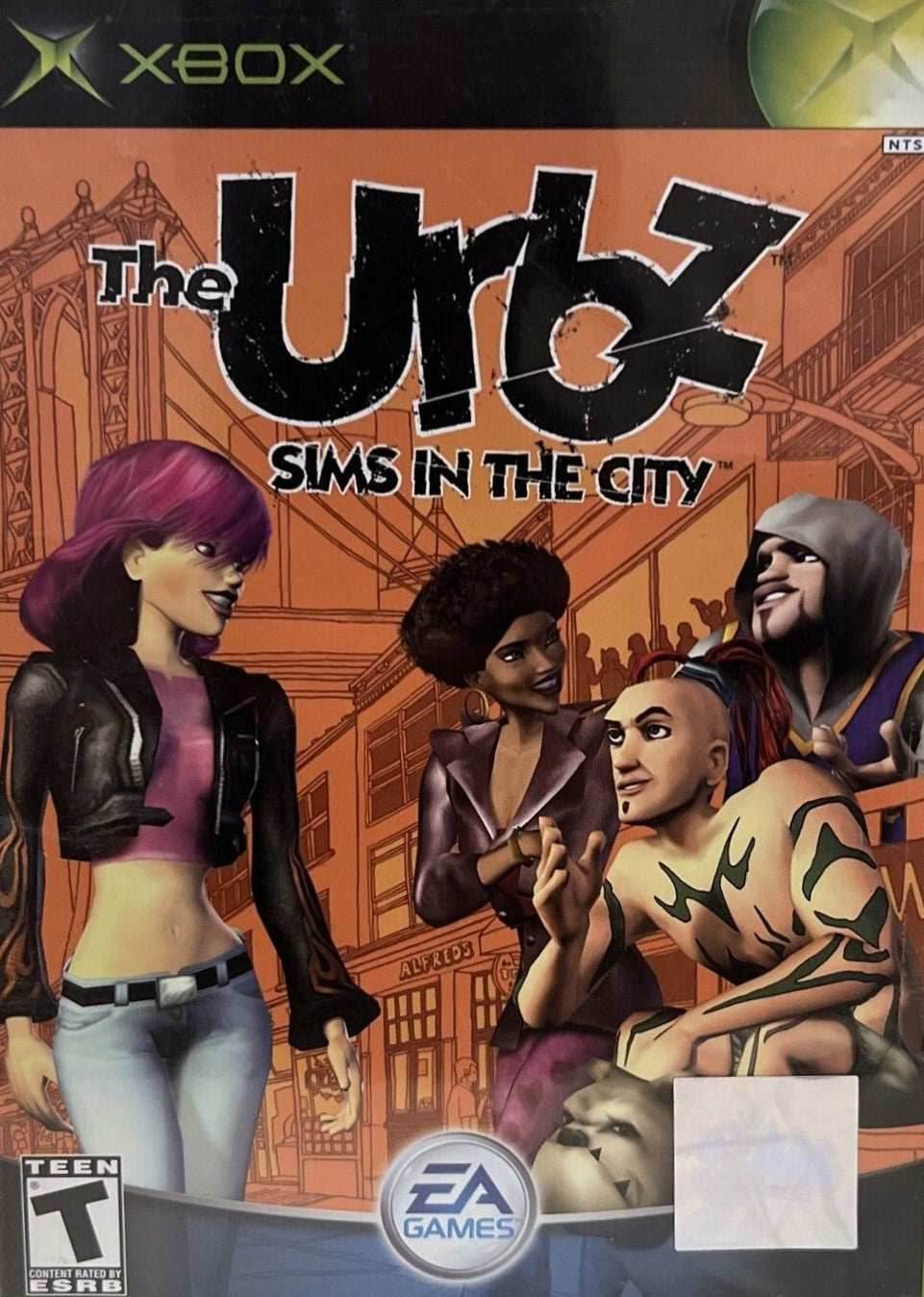 The Urbz: Sims In The City (Xbox) - Game Manual Only