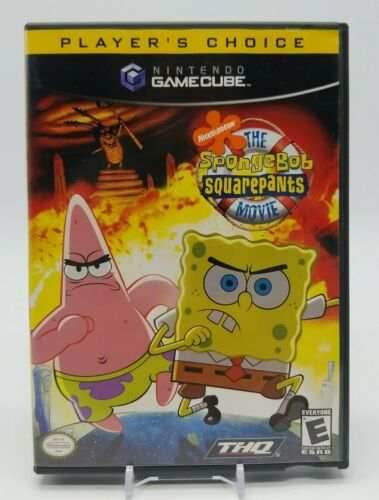 SpongeBob SquarePants The Movie (Player's Choice) (Gamecube) - Game Manual Only
