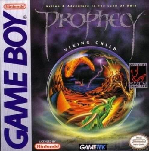 Prophecy: The Viking Child (Gameboy) - Game Manual Only