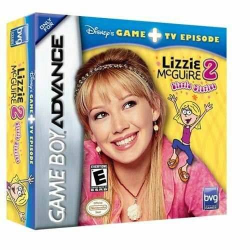 Disney's Lizzie McGuire 2: Lizzie Diaries Game + TV Episode (Gameboy Advance) - Game Manual Only