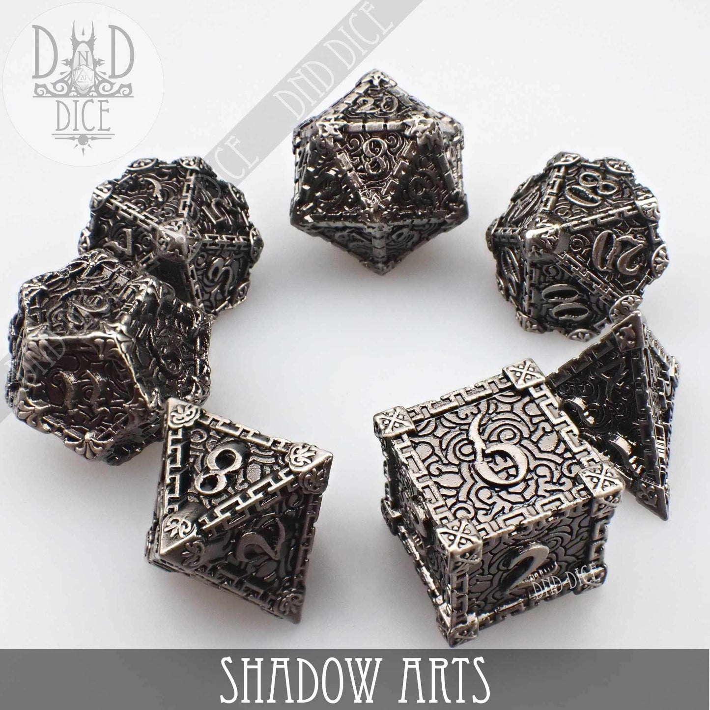 Shadow Arts Metal Dice Set -