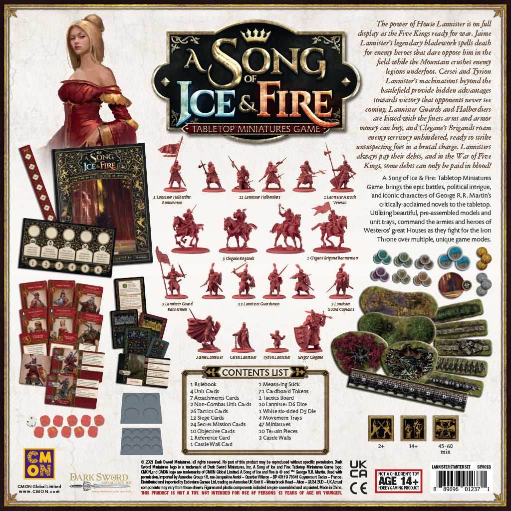 A Song of Ice & Fire: Lannister Starter Set -