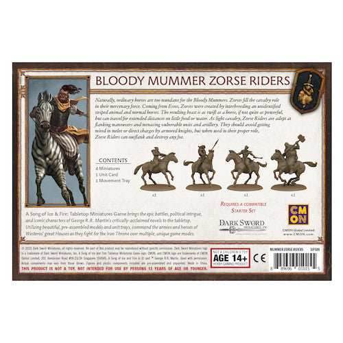 A Song of Ice & Fire: Bloody Mummers Zorse Riders -