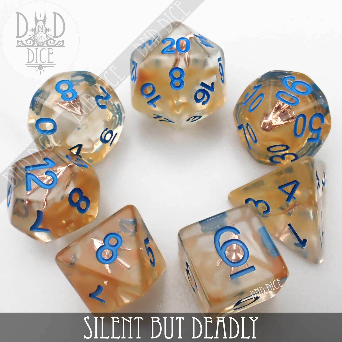 Silent But Deadly Dice Set -