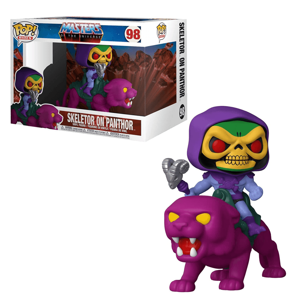 Funko POP! Rides: Masters of the Universe - Skeletor on Panthor Vinyl Figure -