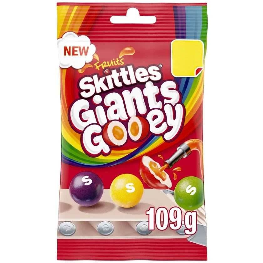 Skittles Giants Gooey (109g)(UK) -