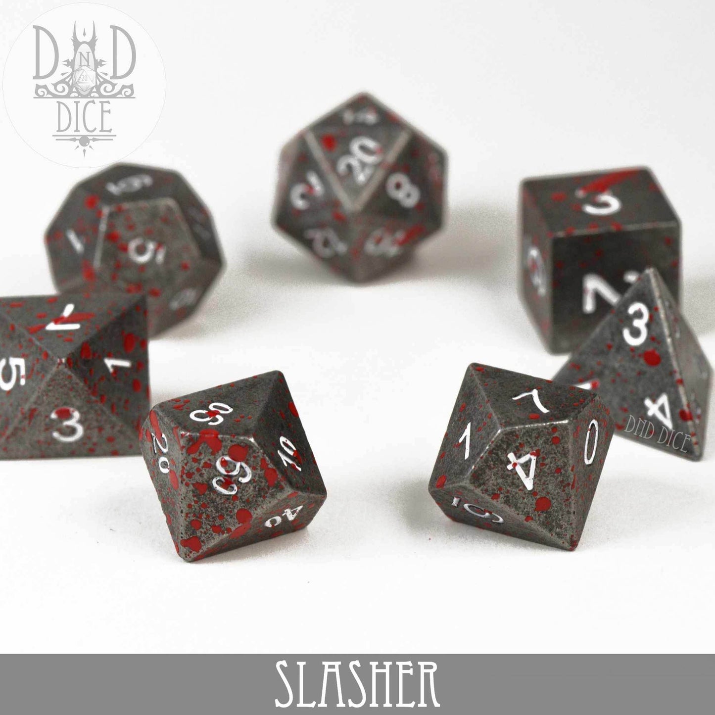 Slasher Metal Dice Set -