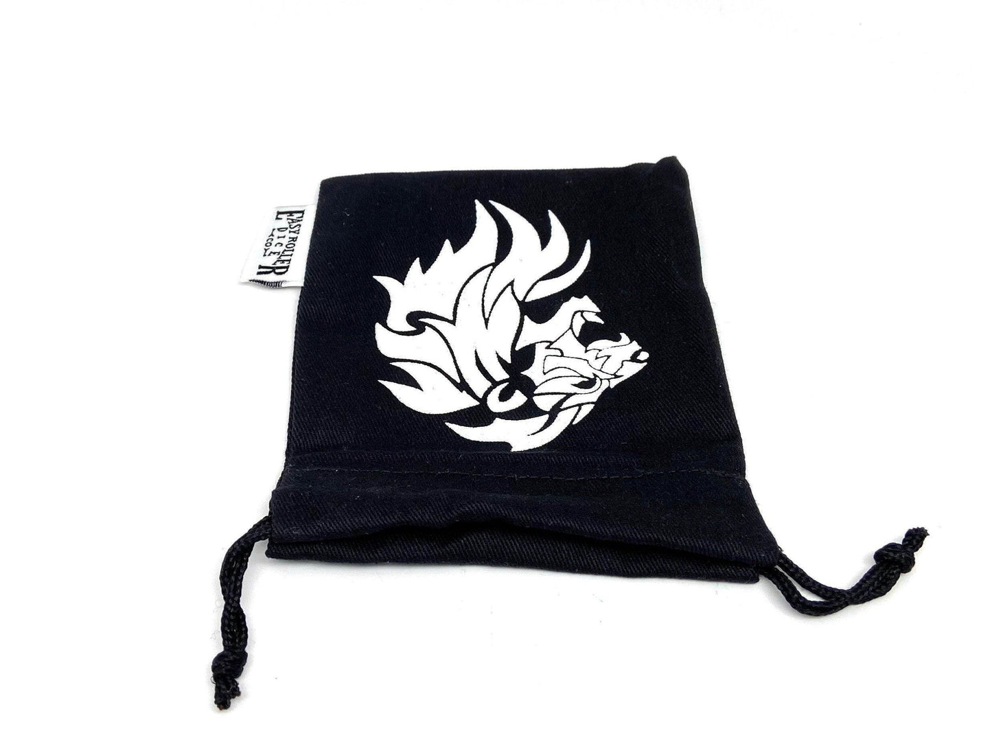 Small Cotton Twill Dice Bag - Lion Design -