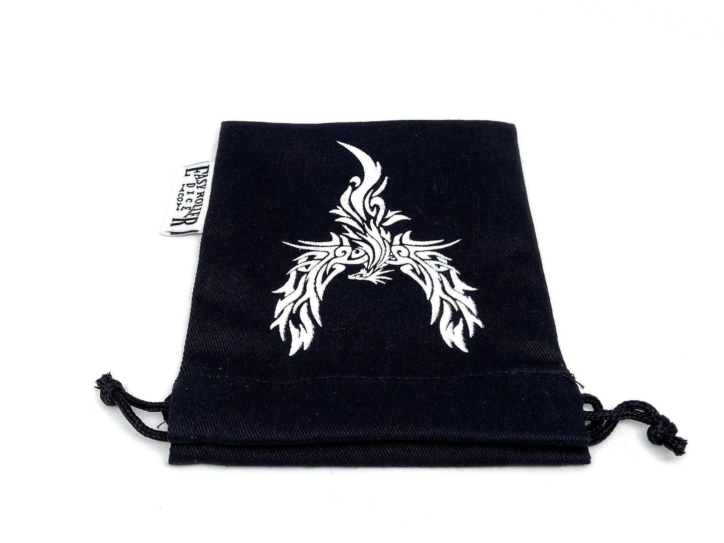Small Cotton Twill Dice Bag - Phoenix Design -