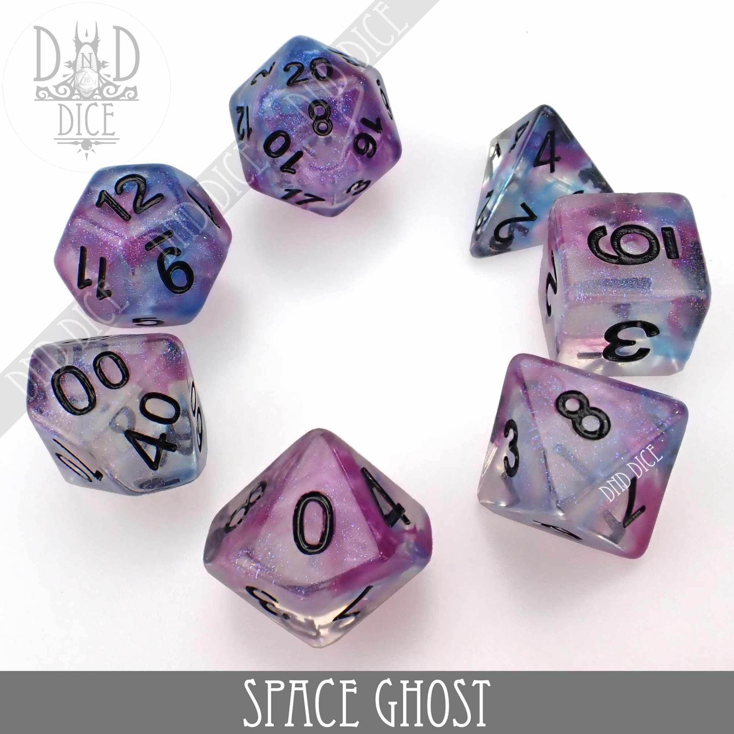 Space Ghost Dice Set -