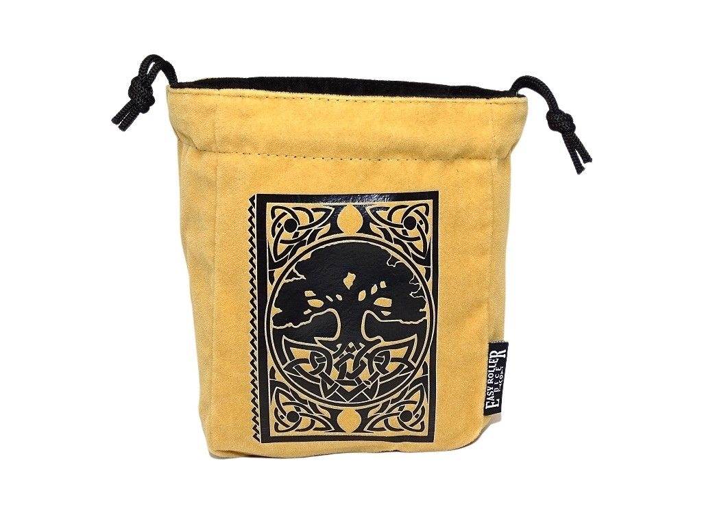 Spell Book Reversible Microfiber Self-Standing Large Dice Bag -