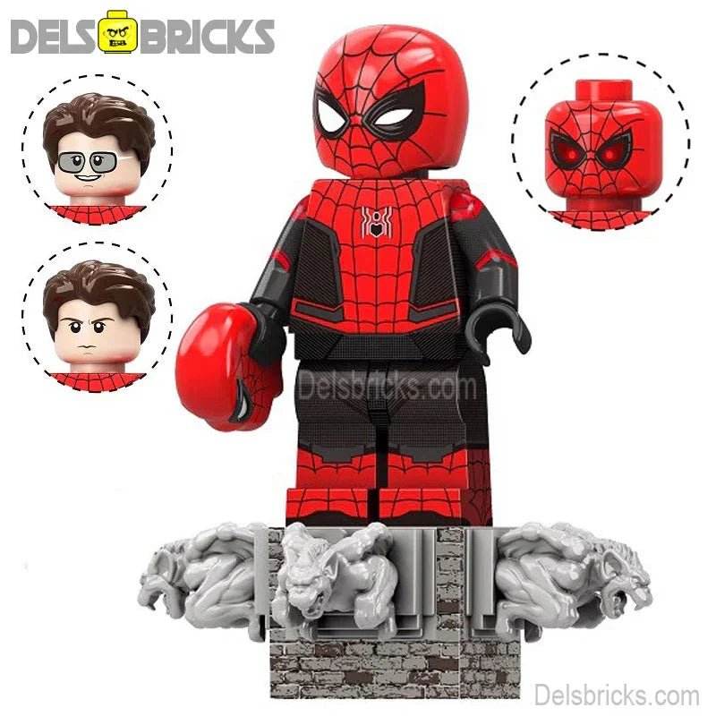 Spider-Man Spider-verse Lego Marvel Minifigures Custom Toys New 3 -