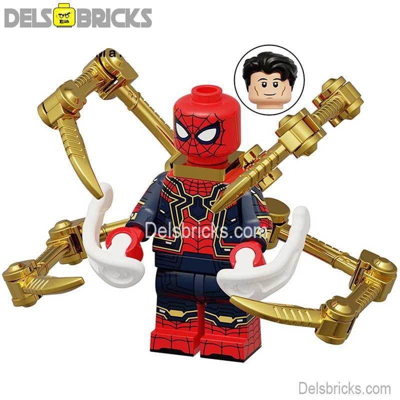 Spider-Man with Nano suit & Claws NEW Lego marvel Minifigures Custom toys -