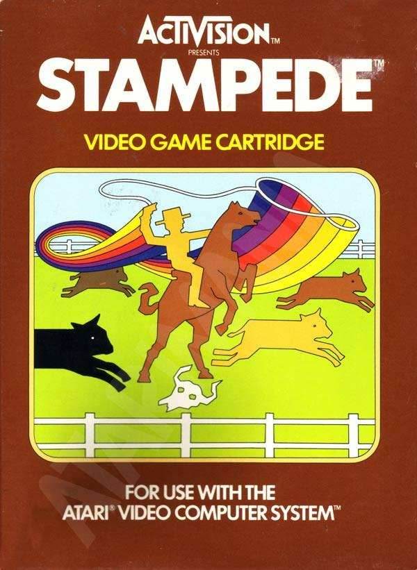 Stampede (Atari 2600) - Game Manual Only