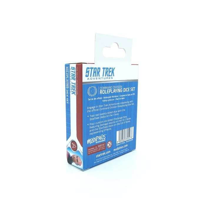 Star Trek Adventures: Command Division Dice Set -