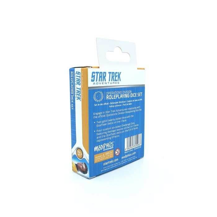 Star Trek Adventures: Operations Division Dice Set -