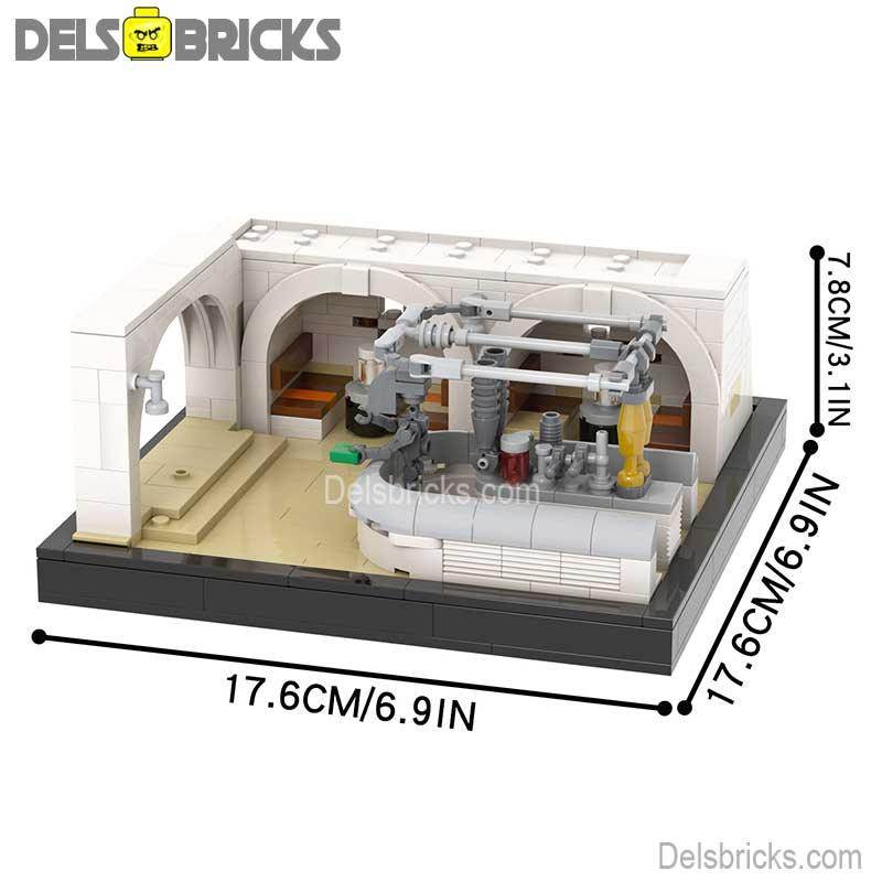 Star Wars Mos Eisley Cantina Playset Mandalorian Lego Minifigures Custom Toys -