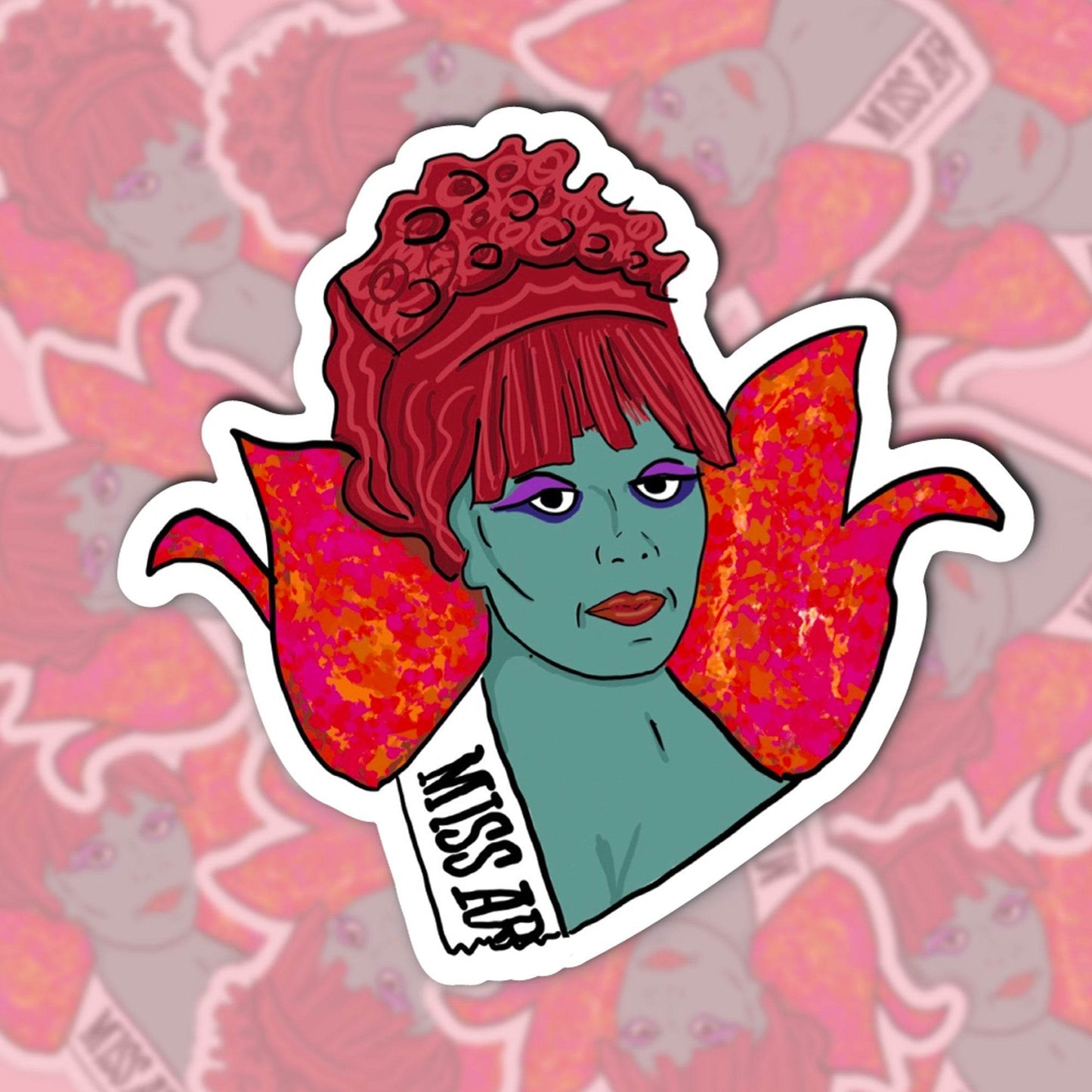Beetlejuice - Miss. Argentina Sticker -