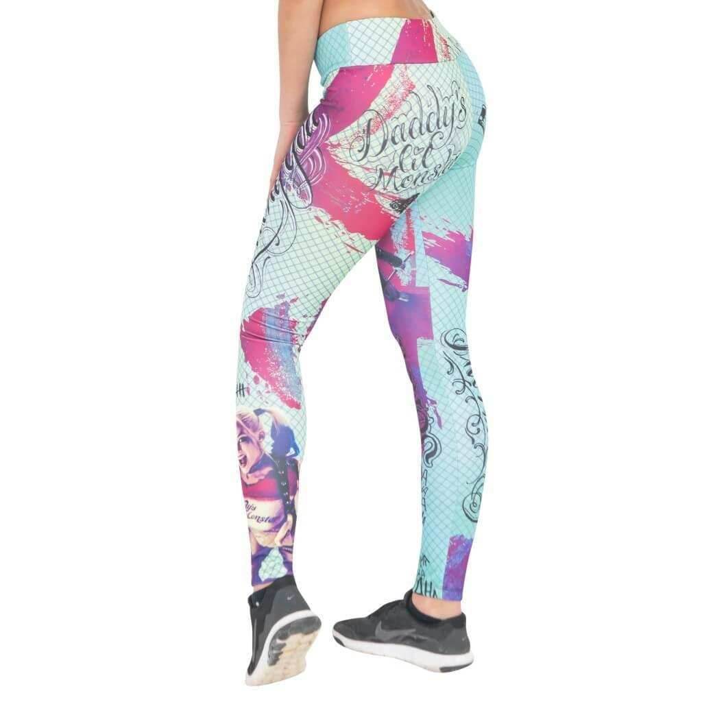 Suicide Squad Fishnet Leggings - S