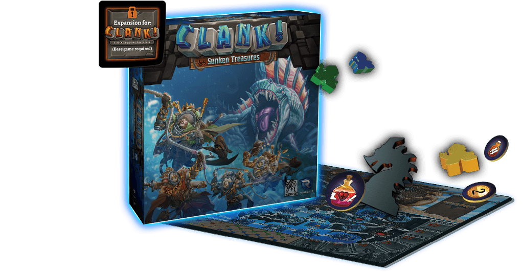 Clank!: Sunken Treasure Expansion -