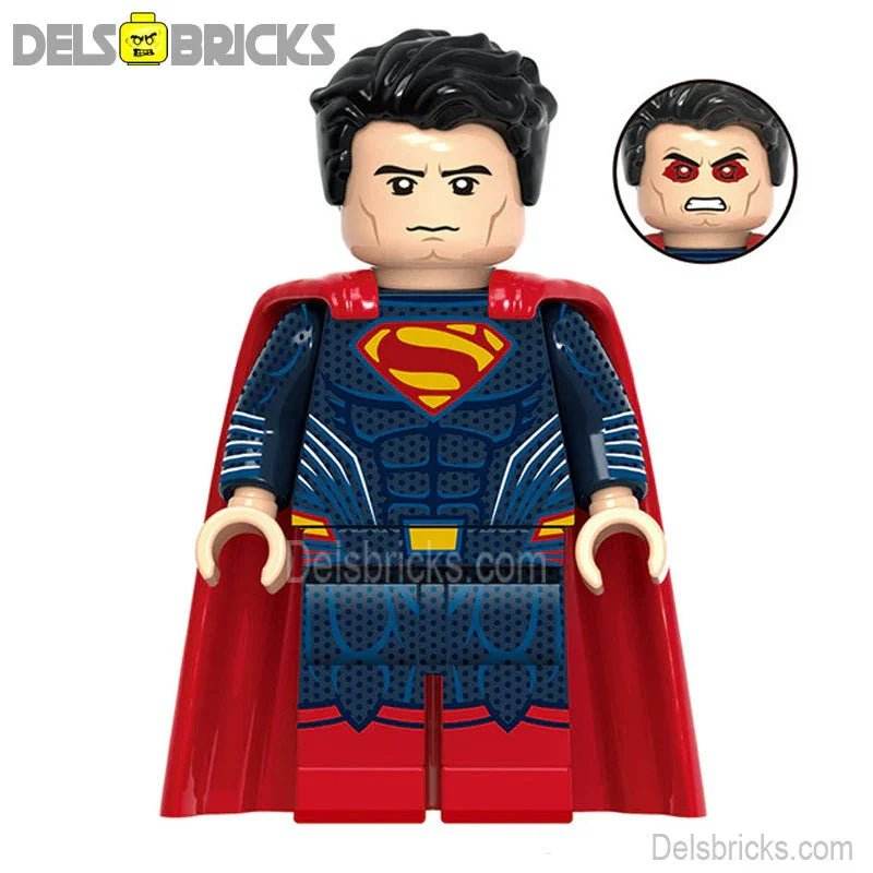 Superman Justice League Lego Minifigures Custom Toys -