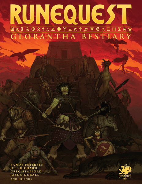 Runequest Glorantha Bestiary -
