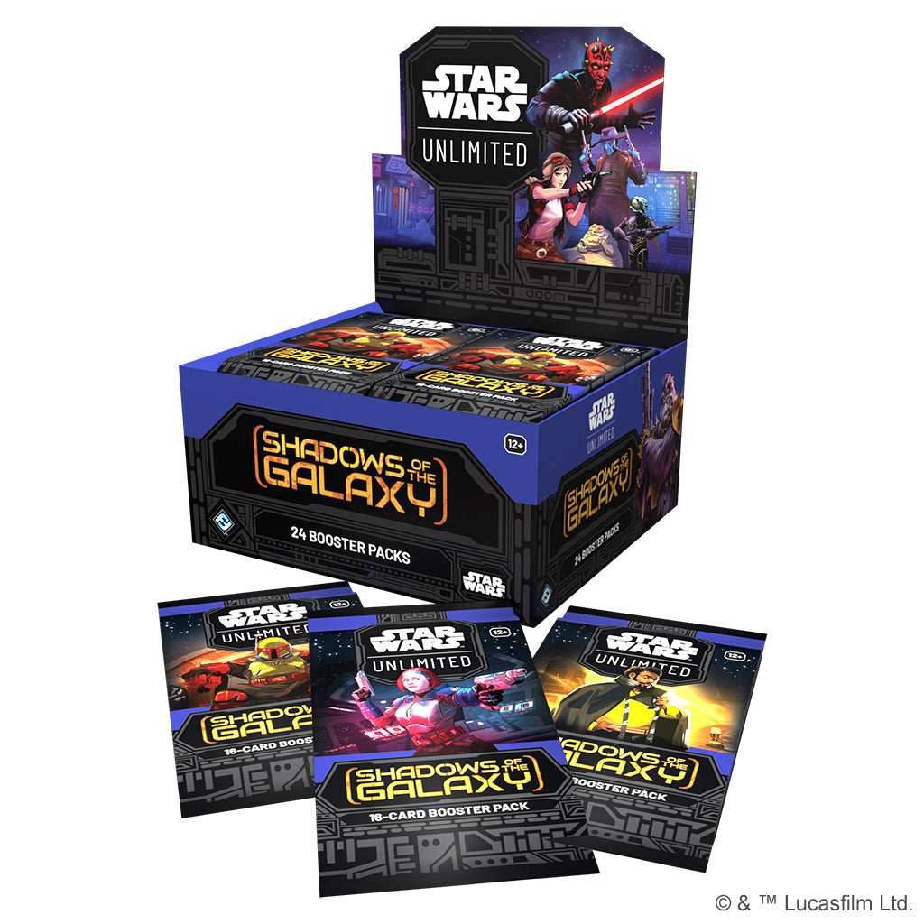 Star Wars: Unlimited - Shadows of the Galaxy Booster Display -