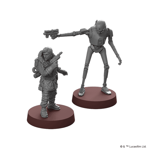 Star Wars: Legion - Cassian Andor and K-2SO Commander Expansion -