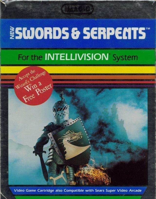 Swords & Serpents (Intellivision) - Game Manual Only