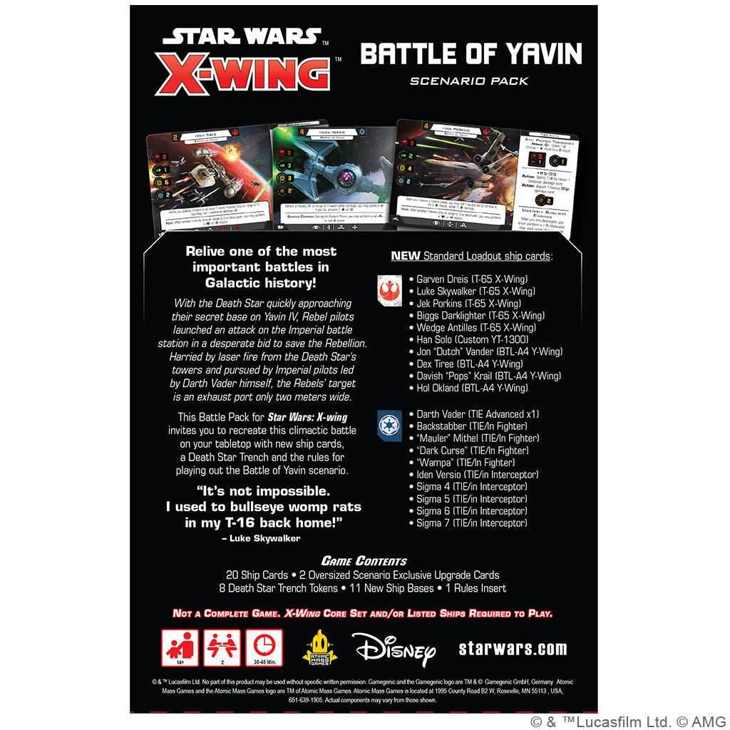 Star Wars: X-Wing 2nd Edition - Battle of Yavin Battle Pack -