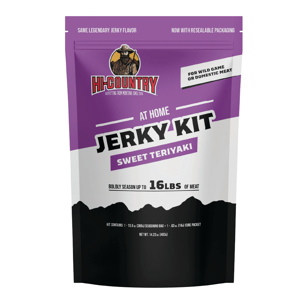 Wild Game Sweet Teriyaki Jerky Seasoning Kit