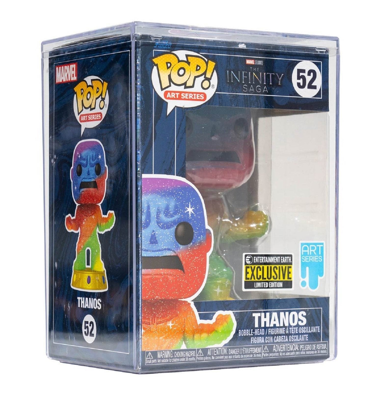 Funko Pop! Marvel Infinity Saga Thanos Art Series Exclusive Vinyl Figure -
