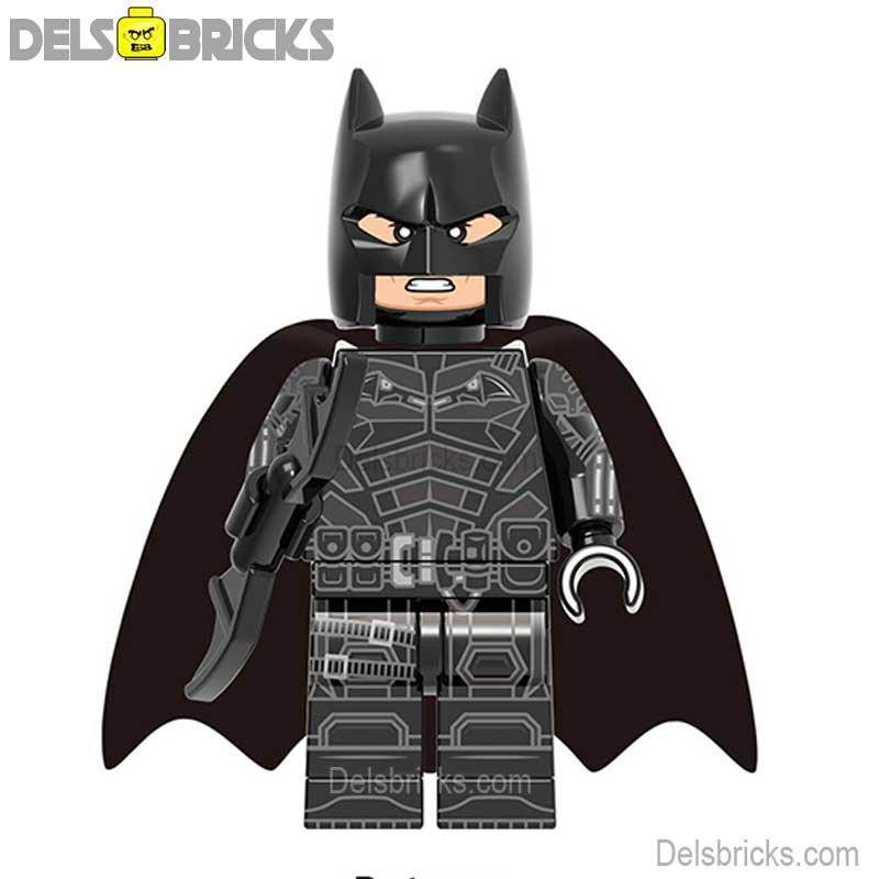 The Batman (Robert Pattinson) Lego Minifigures Custom Toys NEW -