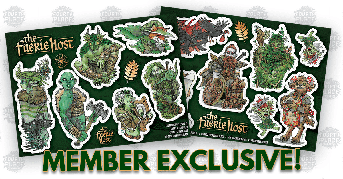 The Faerie Host Stickers (Part 1) -