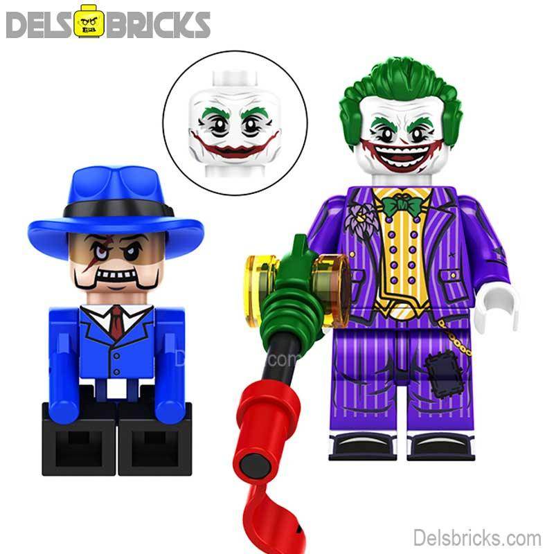 The Joker Arkham Batman Lego Minifigures Custom Toys -
