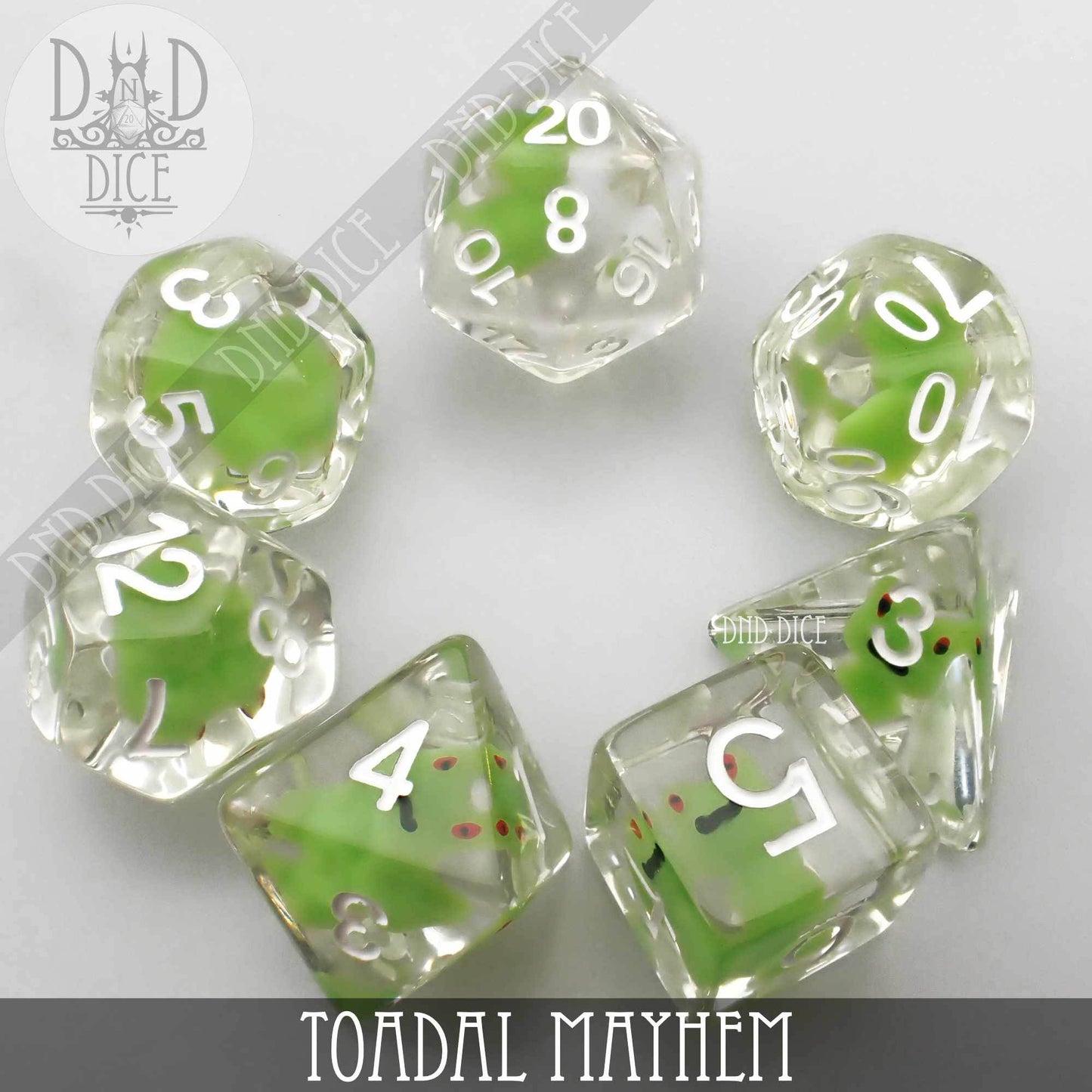Toadal Mayhem Dice Set -