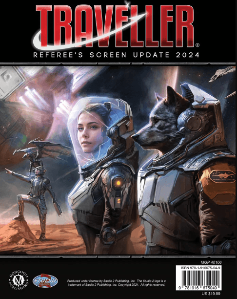 Traveller Referee's Screen 2024 -