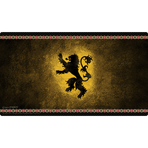 A Game of Thrones LCG: House Lannister Playmat -