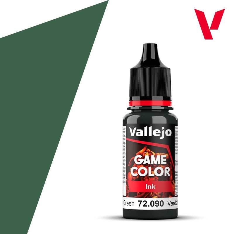 Game Color: Ink - Black Green -