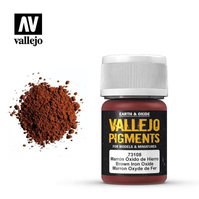Vallejo Pigments: Brown Iron Oxide -