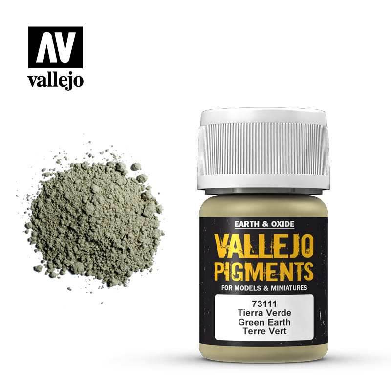 Vallejo Pigments: Green Earth -